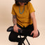 Dandelion Shirt Model on stool