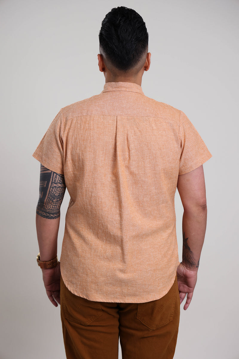 The Poppy Shirt Model Back
